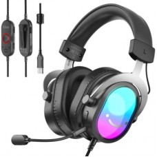 Наушники Fifine H16 7.1 RGB Black (H16) - Фото
