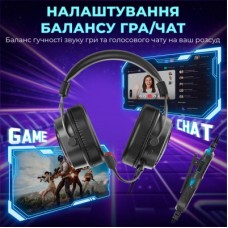 Наушники Fifine H16 7.1 RGB Black (H16) - Фото