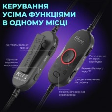Наушники Fifine H16 7.1 RGB Black (H16) - Фото