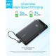 Батарея універсальна Anker 10000 mAh, 22.5W, Built-In USB-C Cable, black (A110DH11)
