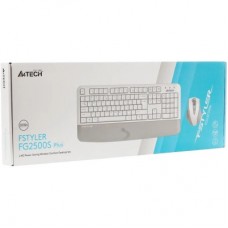 Комплект A4Tech FG2500S Plus Wireless UA White (4711421003254) - Фото