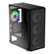 Корпус для ПК OCYPUS GAMMA C50 BK ARGB (GAMMA-C50-BKG400XX-GL)