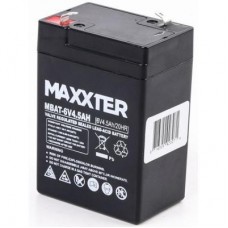 Батарея до ДБЖ Maxxter 6 V 4.5 AH (MBAT-6V4.5AH) - Фото