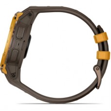 Смарт-годинник Garmin Instinct Crossover AMOLED, BronzeSunburst/Cocoa, GPS смарт-годинник (010-03398-01) Смарт-годинник Garmin Instinct Crossover AMOLED, BronzeSunburst/Cocoa, GPS смарт-годинник (010-03398-01) - Фото