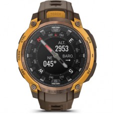 Смарт-годинник Garmin Instinct Crossover AMOLED, BronzeSunburst/Cocoa, GPS смарт-годинник (010-03398-01) Смарт-годинник Garmin Instinct Crossover AMOLED, BronzeSunburst/Cocoa, GPS смарт-годинник (010-03398-01) - Фото