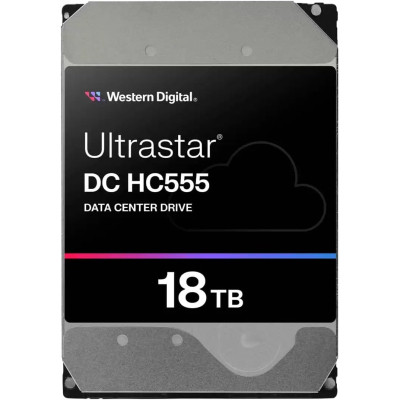 Жорсткий диск 3.5" 18 TB HC555 WDC Hitachi HGST (WUH722018CLE6L4)