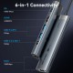 Концентратор VENTION USB-C 6-in-1 HDMI + 2xUSB 3.0 + RJ45 + PD 100W (TGNHB)
