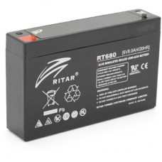 Батарея до ДБЖ Ritar AGM RT680, 6V-8Ah (RT680) - Фото