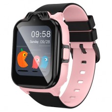 Смарт-годинник HOCO Y104 4G children phone-watch Pink (6942007646376) - Фото