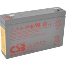 Батарея до ДБЖ CSB HRL634WF2FR 6 V 9 Ah (HRL634WF2FR) - Фото