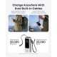 Батарея універсальна Anker 25000 mAh, 165W, PD/3/0, QC/3/0, Built-In Double USB-C Cables, silver (A1695H41)