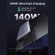 Батарея універсальна Ugreen 25000 mAh 165W DualCable (PB552 55995B)