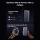 Батарея універсальна Ugreen 25000 mAh 165W DualCable (PB552 55995B)