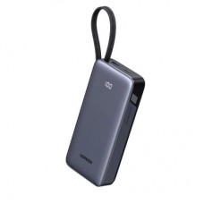 Батарея універсальна Ugreen 20000 mAh 45 W with Built-in Cable (PB536 55988B) - Фото