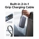 Батарея універсальна Ugreen 20000 mAh 45 W with Built-in Cable (PB536 55988B)