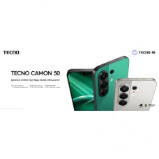 Мобільний телефон Tecno Camon 50 12/256 Gb Nebula Titanium (4894947116230) - Фото