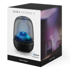 Акустична система Harman Kardon Aura Studio 5 White/Silver (HKAURAS5WFBSEP) - Фото