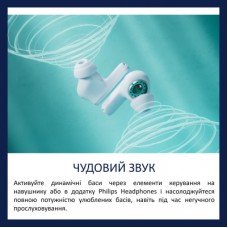Наушники Philips TAT2000BL/00 Wireless White (TAT2000BL/00) - Фото