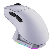 Мышка Ajazz AJ179P MC Charging Dock Wireless/Bluetooth/USB White (AJ179P-MC-W)
