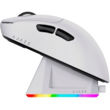 Мышка Ajazz AJ179P MC Charging Dock Wireless/Bluetooth/USB White (AJ179P-MC-W) Мышка Ajazz AJ179P MC Charging Dock Wireless/Bluetooth/USB White (AJ179P-MC-W) - Фото