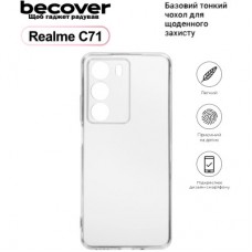 Чехол для мобильного телефона BeCover Silicone Realme C71 Transparent (713780) - Фото