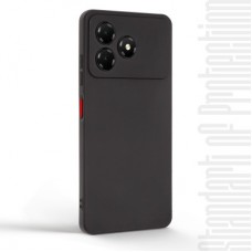 Чохол для мобільного телефона Armorstandart Matte Slim Fit ZTE Blade A36 4G Camera cover Black (ARM88901) - Фото