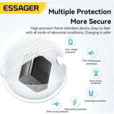 Зарядний пристрій 1xUSB-C + 1xUSB 33 W Essager (ECTAC-PCB01-P) - Фото