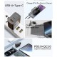 Зарядний пристрій 1xUSB-C + 1xUSB 33 W Essager (ECTAC-PCB01-P)