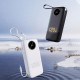 Батарея универсальная Dudao K13Pro 20000mAh 22,5W PD, QC, with built-in USB-C/Lightning cables (6977196680276)
