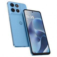 Мобільний телефон Motorola G17 Power 8/256 GB Alaskan Blue (PBBM0004RS) - Фото