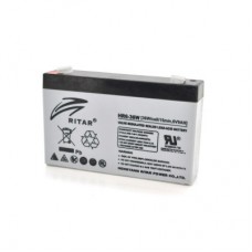 Батарея до ДБЖ Ritar 6V-9Ah (HR6-36W) - Фото