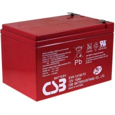 Батарея до ДБЖ CSB EVH12150, 12 V 15 Ah (EVH12150) - Фото
