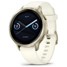 Смарт-часы Garmin Venu 4 (41mm), Beige w/ Lunar Gold + Bone, GPS смарт-годинник (010-03013-00) Смарт-часы Garmin Venu 4 (41mm), Beige w/ Lunar Gold + Bone, GPS смарт-годинник (010-03013-00)