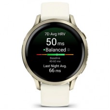 Смарт-часы Garmin Venu 4 (41mm), Beige w/ Lunar Gold + Bone, GPS смарт-годинник (010-03013-00) Смарт-часы Garmin Venu 4 (41mm), Beige w/ Lunar Gold + Bone, GPS смарт-годинник (010-03013-00) - Фото