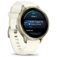 Смарт-часы Garmin Venu 4 (41mm), Beige w/ Lunar Gold + Bone, GPS смарт-годинник (010-03013-00) Смарт-часы Garmin Venu 4 (41mm), Beige w/ Lunar Gold + Bone, GPS смарт-годинник (010-03013-00) - Фото