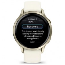 Смарт-часы Garmin Venu 4 (41mm), Beige w/ Lunar Gold + Bone, GPS смарт-годинник (010-03013-00) Смарт-часы Garmin Venu 4 (41mm), Beige w/ Lunar Gold + Bone, GPS смарт-годинник (010-03013-00) - Фото