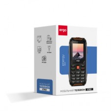 Мобільний телефон Ergo E182 Black Orange - Фото