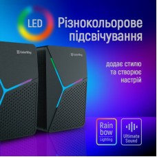 Акустична система ColorWay CW-SPU01BK Black (CW-SPU01BK) - Фото