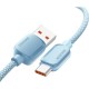 Дата кабель USB 2.0 AM to USB-C 1.0m 100W blue Essager (EXC7A-WL03-P)