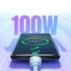 Дата кабель USB 2.0 AM to USB-C 1.0m 100W blue Essager (EXC7A-WL03-P)