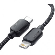 Дата кабель USB-C to Lightning 1.0m 20W black Essager (EXCTL-WL01-P) - Фото