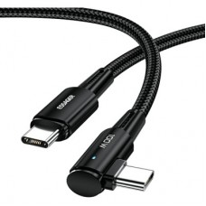 Дата кабель USB-C to USB-C 1.0m 100W black Essager (EXCTT1-CGWT01) - Фото
