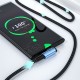 Дата кабель USB-C to USB-C 1.0m 100W black Essager (EXCTT1-CGWT01)