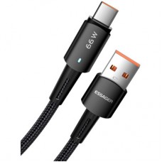 Дата кабель USB 2.0 AM to USB-C 0.5m 6A Essager (EXCT-CGB01) - Фото