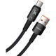 Дата кабель USB 2.0 AM to USB-C 0.5m 7A 100W black Essager (EXC7A-CGB01-P)