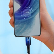Дата кабель USB 2.0 AM to USB-C 1.0m 7A 100W blue Essager (EXC7A-CG03-P) - Фото
