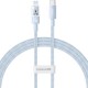 Дата кабель USB-C to Lightning 1.0m 20 W Gem Fast-Charging blue Baseus (P10373001311-00)