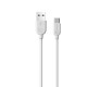 Дата кабель USB 2.0 AM to USB-C 3.0m 2.4 A BX14 white BOROFONE (6957531090397)