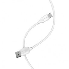 Дата кабель USB 2.0 AM to USB-C 3.0m 2.4 A BX14 white BOROFONE (6957531090397) - Фото