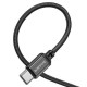 Дата кабель USB-C to USB-C 60 W BX87 black BOROFONE (6974443389067)
